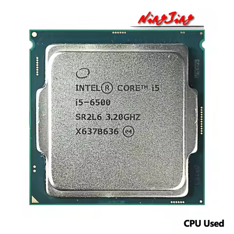 Intel Core i5-6500 i5 6500 3.2 GHz Used Quad-Core Quad-Thread 65W 6M CPU LGA 1151