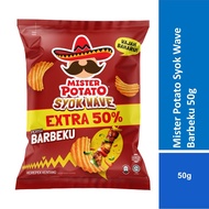 Mister Potato Syok Wave Barbeku 50g