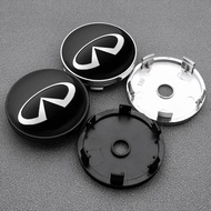 4Pc 56mm 60mm Car Wheel Hub Center Cap For Infiniti G25 G20 EX35 FX45 FX37 Q50 Q30 Q80 Q70 Rim Cover