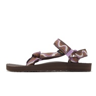 Teva Sandals W Original Purple Coffee Webbing Velcro Felt Women's Shoes [ACS] 1003987WCSH