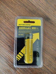 Nitecore NL1826 18650 Li-ion Rechargeable Battery 2600mAh