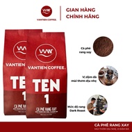 Combo of 2 packs of Vantien Coffee Ten 1 roasted ground Coffee with gentle fragrance, rich flavor 50