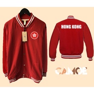 Premium Varsity Jacket CAMOE Hong Kong Flag HK Flag