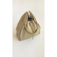 Xiaoxiangjia Chanel New Style Wow Gray Green So Fresh Premium ️Bag bag Large Size Gray Green Hippie 