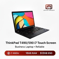 ThinkPad T590/T490 i7 Touchscreen Business Laptop | i7-8th Gen 16GB 256/512/1TB SSD | Windows 11 Pro