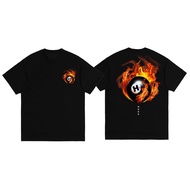 HITAM Huge Regular T-Shirt Huge Ball 8 Black T-Shirt