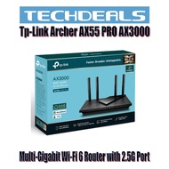 Tp-Link Archer AX55 PRO AX3000 Multi-Gigabit Wi-Fi 6 Router with 2.5G Port