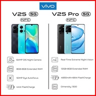 Vivo v25 5G RAM 8GB +8GB Extended ROM 256GB Vivo v25 PRO 5G RAM 12GB