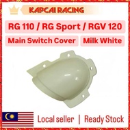 Suzuki RG 110 RG110 RGS RG S RGV120 RGV 120 Leg Shield Cap Legshield Main Switch Cover Milk White Ca