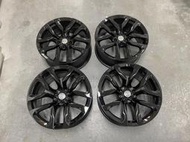 【台灣輪胎王】中古 NISSAN 370Z原廠圈 18吋 5X114 8J ET43 / 9J ET15 前後配 亮黑