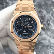 Audemars Piguet AP Audemars Piguet Royal Oak 26574OR Perpetual Calendar Moon Phase Rose Gold Shell G