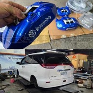豐田 TOYOTA Previa  流用 LS430 前大四活塞 後對二活塞卡鉗 煞車 SUMITON