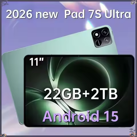 Pad 7S Pro Tablets Android 15 Global Version 22GB+1TB Gaming Tab 10000mAh 5G Dual SIM 10.1 Inch Kids