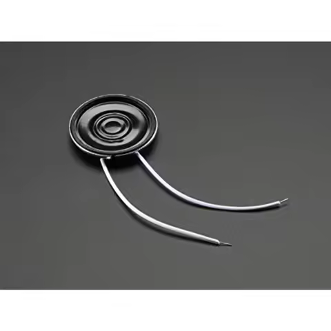 Mini Metal Speaker w/Wires - 8 ohm 0.5W [ADA1890]