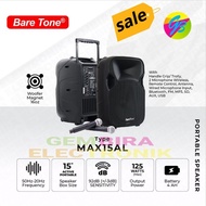 Speaker Aktif Portable Baretone 12 inch max12al Bluetooth speaker Original wirelles meeting Baretone