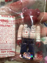 庫伯力克熊 BE@RBRICK x Levis 限量褲系列 100% 公仔 medicomtoy 熊仔 隱藏 絕版 擺設 裝飾 玩具 積木熊 反光設計 2007