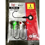 💢READY STOCK💢EXORI EJH-01 JIG HEAD
