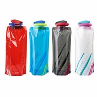 700ml Bottle Foldable Reusable Portable Water 700ml Bottle Bicycle Bottle Foldable Hiking Water Bott