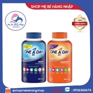 Vintamin Tổng Hợp One A Day Dành Cho Nam Nữ Giới Dưới 50 Tuổi Chai 300 Viên