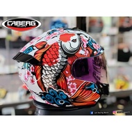 Caberg Flyon II Koi Helmet (Free Premium Bag and Iridium Red Visor)