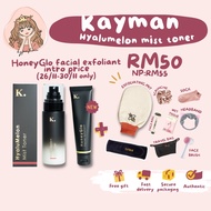 KAYMAN TONER HYALUMELON MIST TONER HONEYGLO EXFOLIANT