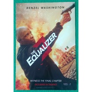 Poster The Equalizer 3 Shadowless Death 3 Authentic License From SF Cinema