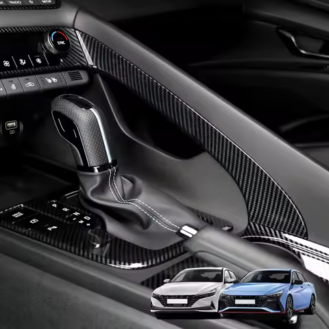 LHD/RHD For Hyundai Elantra CN7/CN7 N Central Console Manual Brake Trim Strip Cover Interior Accesso