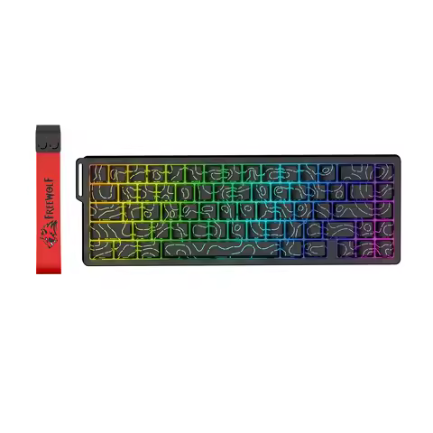 F68/F68PRO 8K Customs Mechanical Keyboard ,Magnetic Switch,0.01mm RT Accuracy,128K Scan Rate,RGB Gam