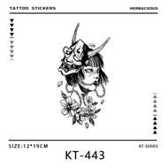 [XMXP Tattoo] Geisha Herbal Tattoo Sticker Long-Lasting Waterproof Real Display Arm Legs