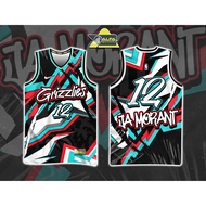 JA MORANT MEMPHIS GRIZZLIES – FULL SUBLIMATION BASKETBALL JERSEY