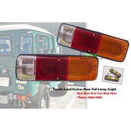 Toyota Land Cruiser LandCruiser BJ40 BJ42 BJ45 FJ40 FJ45 HJ47 Rear Tail Lamp Lights Lampu Bekalang L