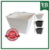 FELTON SQUARE FLOWER POT 2493  PASU BUNGA FELTON 2493 DIAMETER 39cm