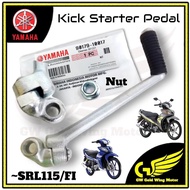 YAMAHA SRL115 SRL115FI KICK STARTER PEDAL ANCHOR PEDAL ENGKOL ENGKO NUT LAGENDA115 FI