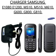 CHARGER SAMSUNG EU PLUG FOR PHONE KEYSTONE E1080 1200 M510 M610 G600 G800 G810 E1080 D880