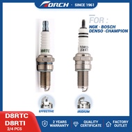 Original Spark Plug TORCH D8RTC/D8RTI Replace for Champion RA4HC DR8EIX DR8EGP DR8EA D8EA Denso X24E