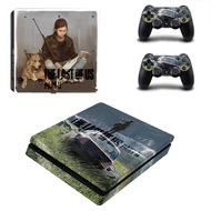 New style The Last of Us PS4 Slim Stickers Play station 4 Skin Sticker Decals For PlayStation 4 PS4 Slim Console and Controller Skin Vinyl new design