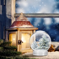 🎄🎅Ready Stock] 10Pcs DIY Snow Globe  Globe Christmas Christmas Gift Christmas Decoration Christmas G