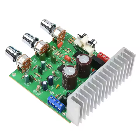 TDA7265 Audio Amplifier Module HiFi Power Amplifier Board 4558 2.0-Channel Preamplifier Power Amplif
