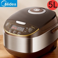 HY/D💎Midea Rice Cooker5Large Capacity Household Intelligent Multi-Function Automatic Rice Cooker Rice Cookers Authentic2