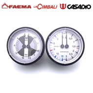 FAEMA Pegasus Coffee Machine Pressure Gauge CIMBALI CASADIO Coffee Machine Dual Pointer Pressure Gau