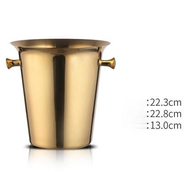 ถังน้ำแข็ง ถังใส่ขวดไวน์ 5L(MH_228) ถังสแตนเลส ถังแช่เบียร์ ถังแช่ไวน์