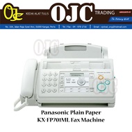 Panasonic Plain Paper KX-FP701ML Fax Machine (White)
