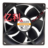 Wonsan Y.S. TECH FD249225HB 9025 24V 0.27A Inverter Cooling Fan