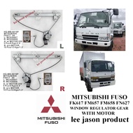 J02S06 MITSUBISHI FUSO FK617 FM657 FM658 FN627 WINDOW REGULATOR WITH MOTOR
