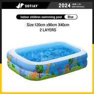 【Gave Air Pump】Childrens Swimming Pool Inflatable Swimming Pool Large Inflatable Swimming Pool For C