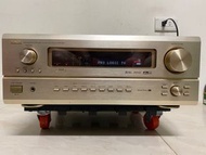 罕見日本製造旗艦機 DENON AVR 3801 收音劇院 7.1 環繞擴大機 品項新內外乾淨 附全新副廠代用遙控器