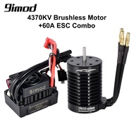 RC Motor Combo F540-V2 4370KV Brushless Sensorless Waterproof Motor 3.175mm+60A ESC For 1/10 RC Drif