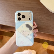 For iPhone 16 Pro Max Case TPU Phone Case For iPhone 17 Pro Max 16 15 Cover 手机壳 Aesthetic Korean Cut