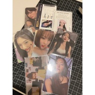 Wts red velvet joy queendom jaehyun ncit sticker id card pink christmas winter aespa yeri wendy like