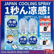 🇸🇬 [READY STOCK]Japan Cooling menthol body spray 50ml / Instant -20℃ Cooling kool fever Spray Summer